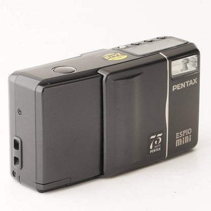 Pentax Espio mini 75 anniversary edition (Black) - Filem.sg