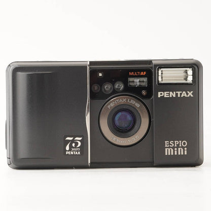 Pentax Espio mini 75 anniversary edition (Black) - Filem.sg
