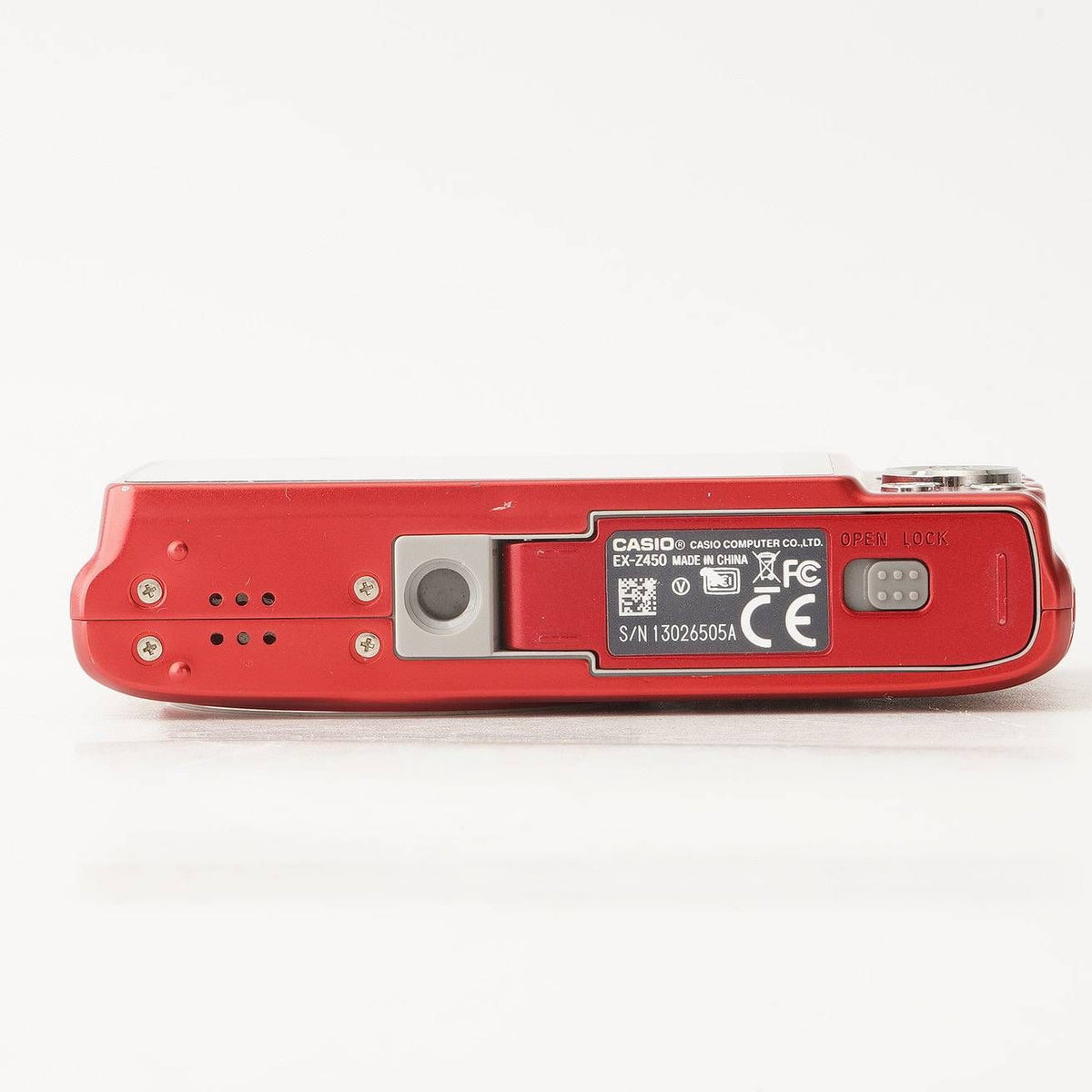 Casio Exilim EX-Z450 (Red) - Filem.sg