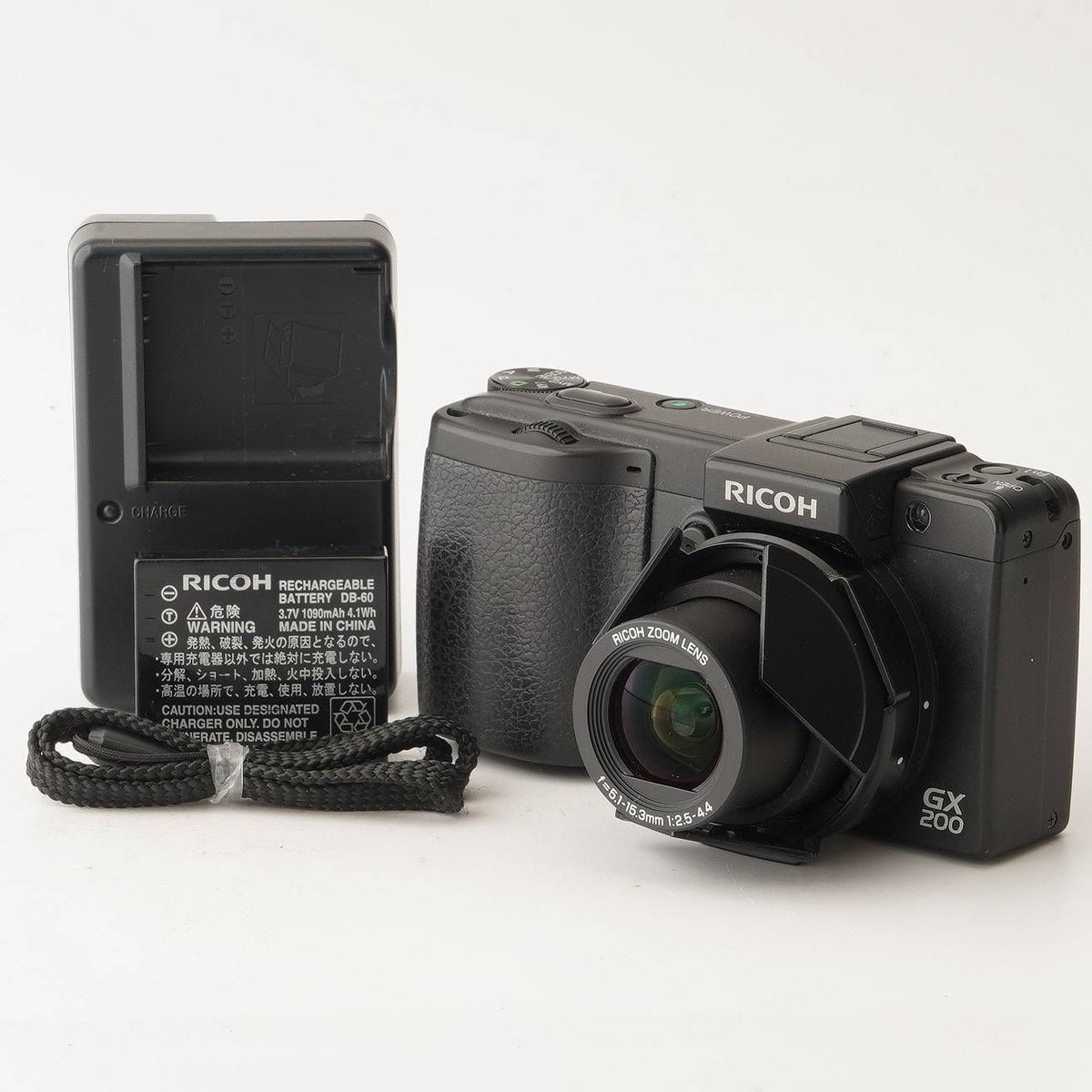Ricoh GX200 (Black) - Filem.sg