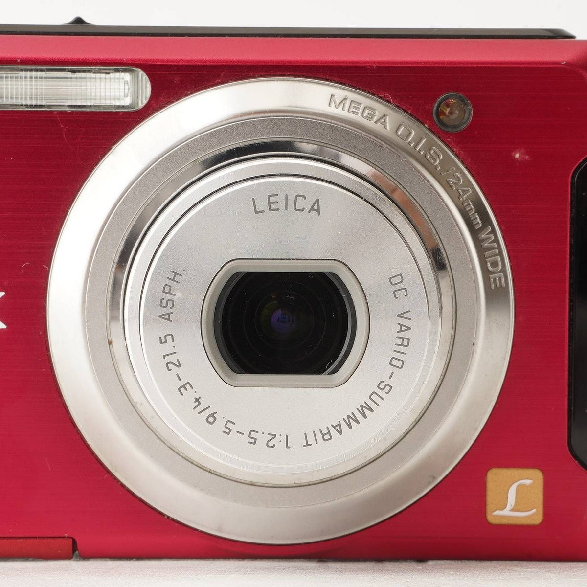 Panasonic Lumix DMC-FX90 (Red) - Filem.sg
