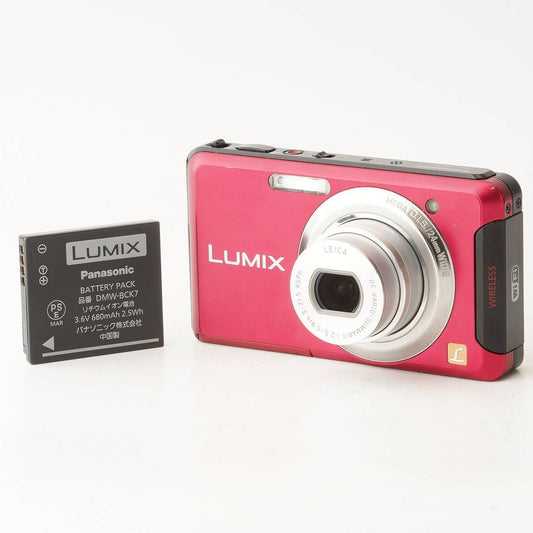 Panasonic Lumix DMC-FX90 (Red) - Filem.sg