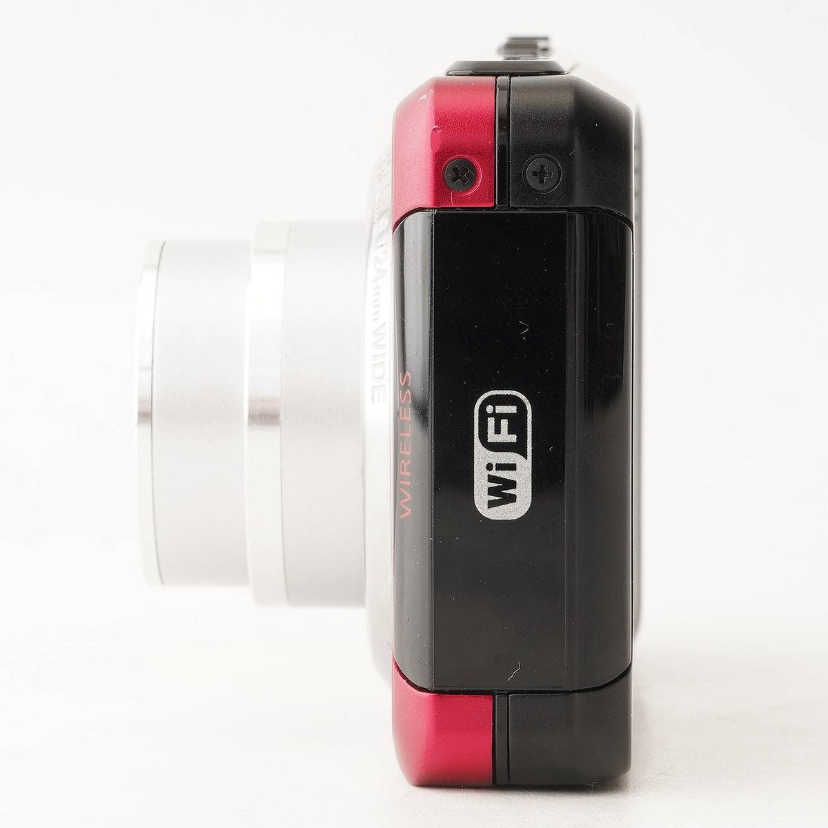 Panasonic Lumix DMC-FX90 (Red) - Filem.sg