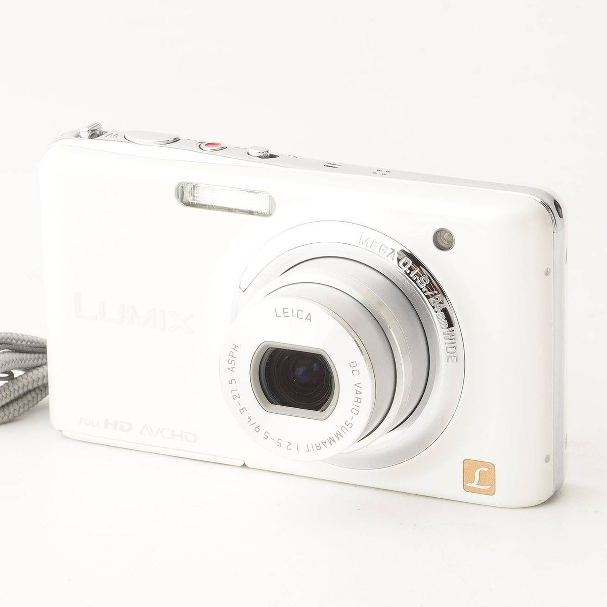 Panasonic Lumix DMC-FX77 (White) - Filem.sg