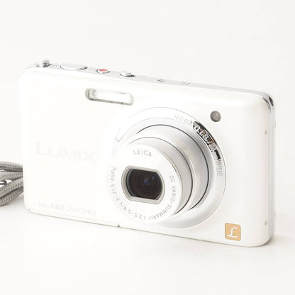 Panasonic Lumix DMC-FX77 (White) - Filem.sg