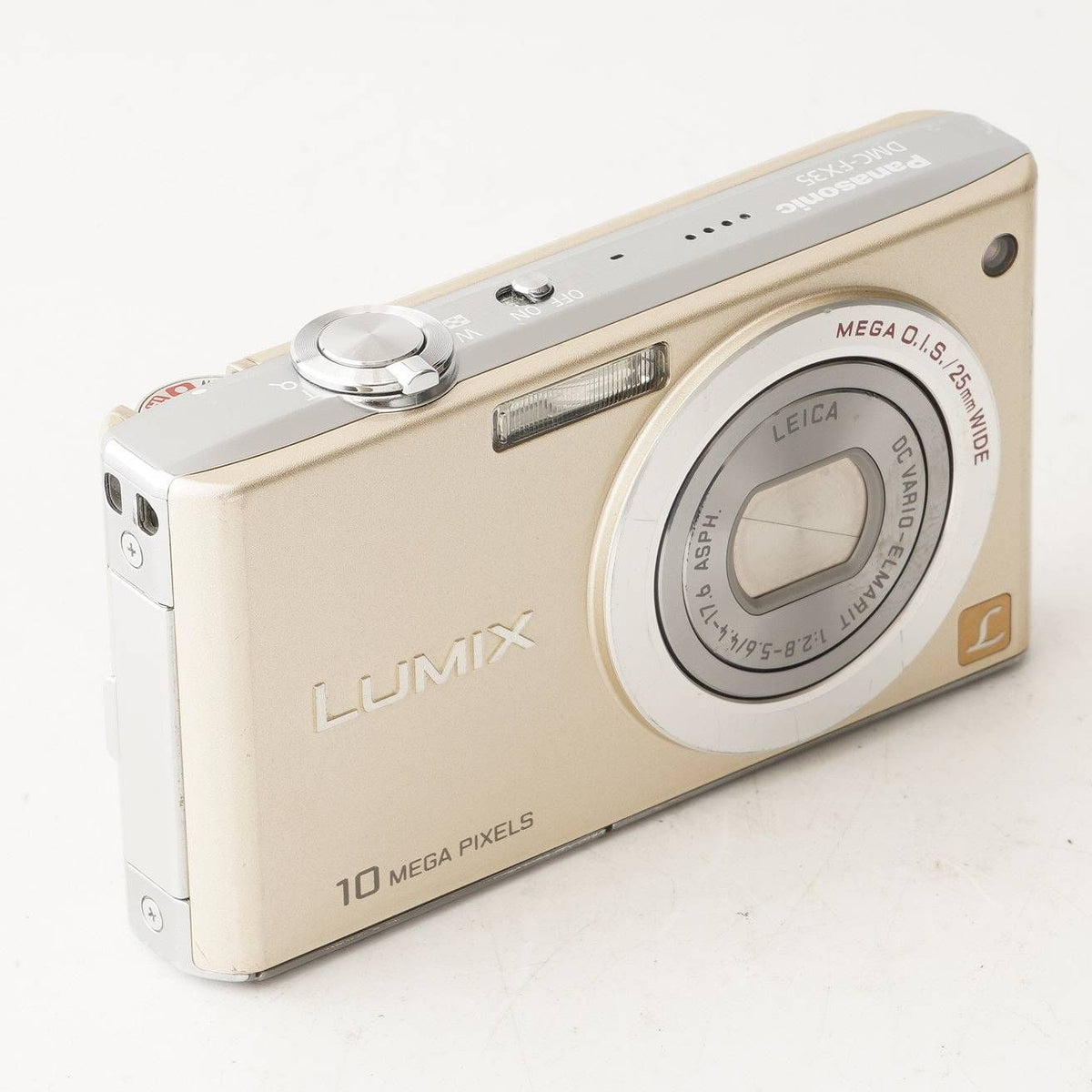 Panasonic Lumix DMC-FX35 (Silver) - Filem.sg
