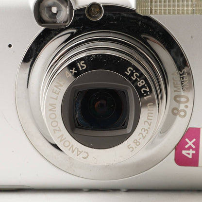 Canon IXY Digital 810 IS (Silver) - Filem.sg