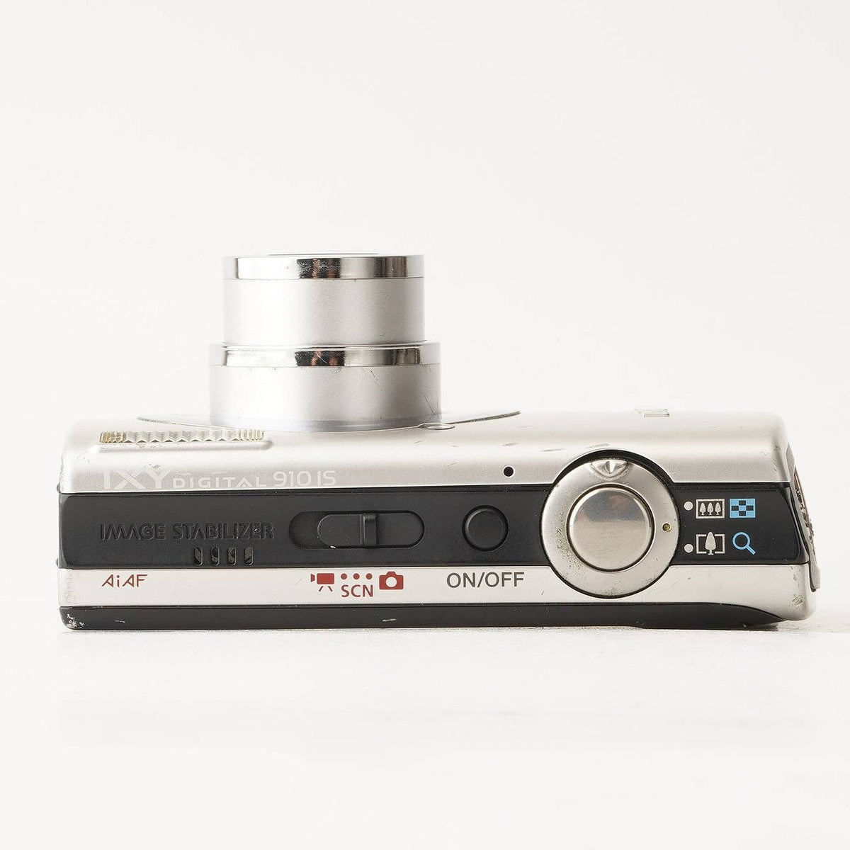 Canon IXY Digital 910 IS (Silver) - Filem.sg