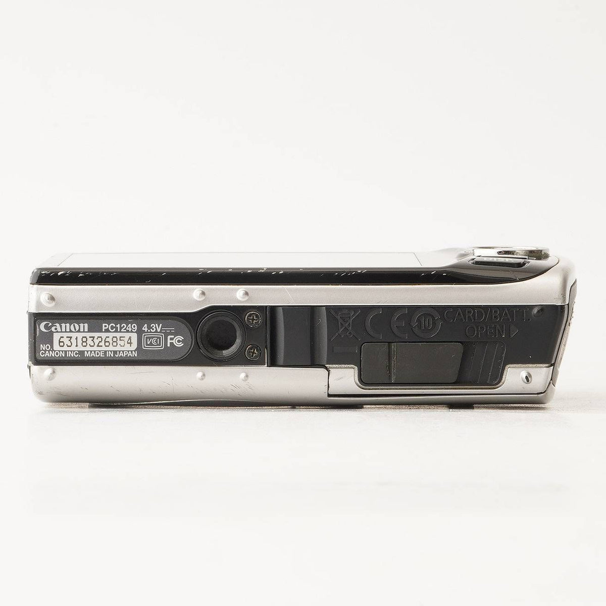 Canon IXY Digital 910 IS (Silver) - Filem.sg