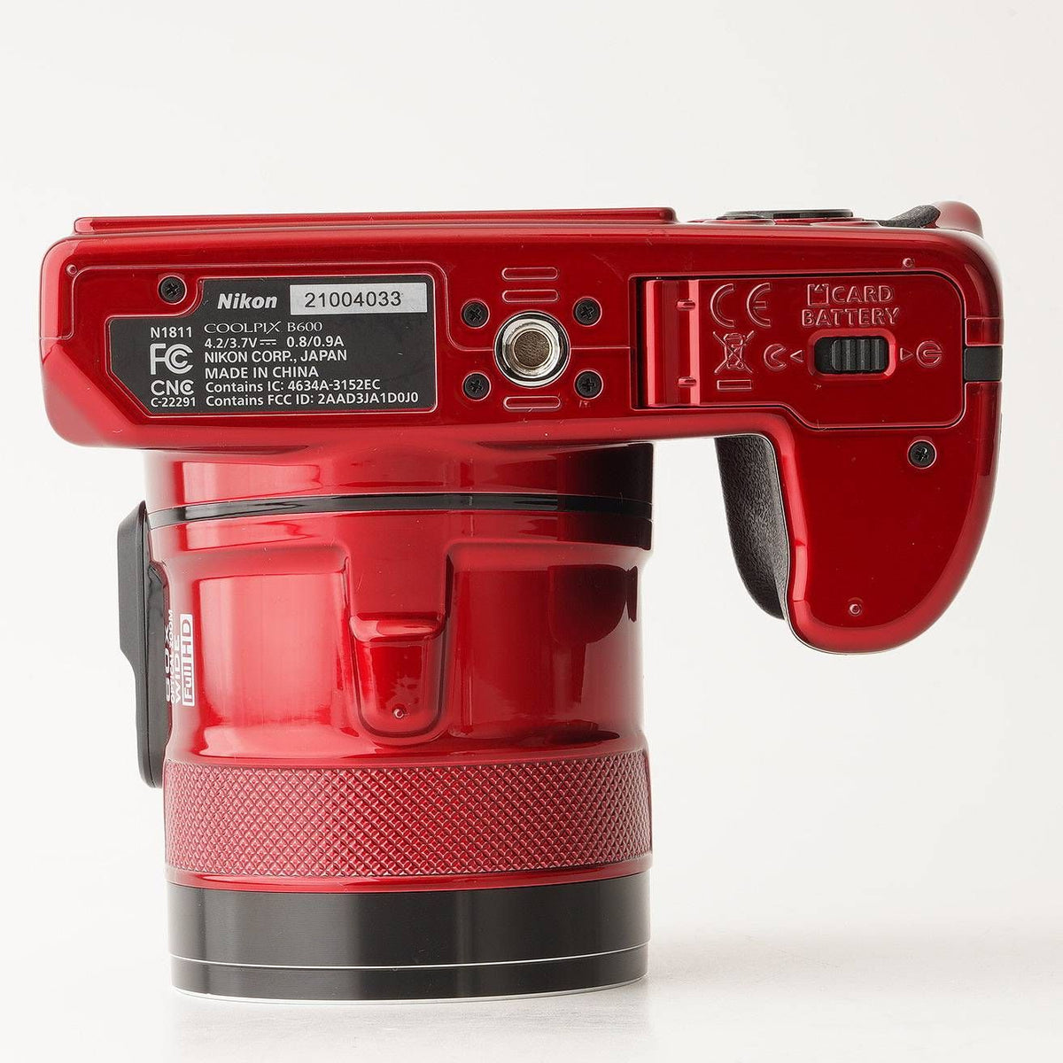 Nikon Coolpix B600 (Red) - Filem.sg