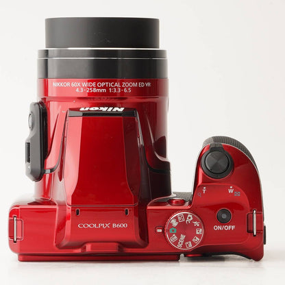 Nikon Coolpix B600 (Red) - Filem.sg