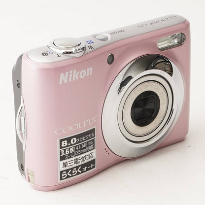 Nikon Coolpix L21 (Pink) - Filem.sg