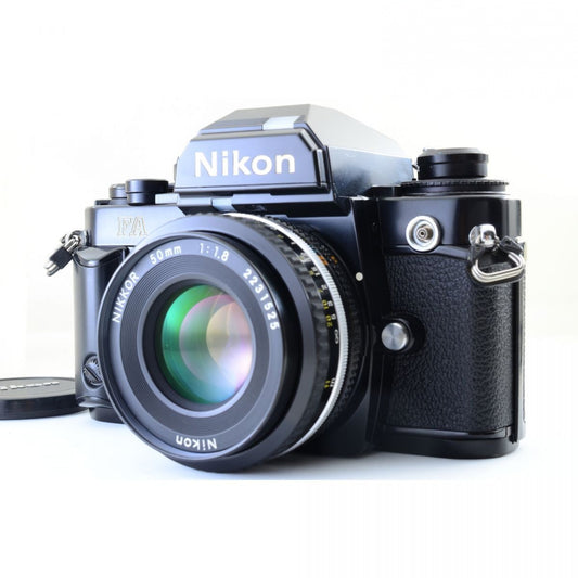 Nikon FA with Ai-S Nikkor 50mm f/1.8 Pancake (Black) - Filem.sg