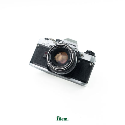 Olympus OM10 35mm SLR film camera