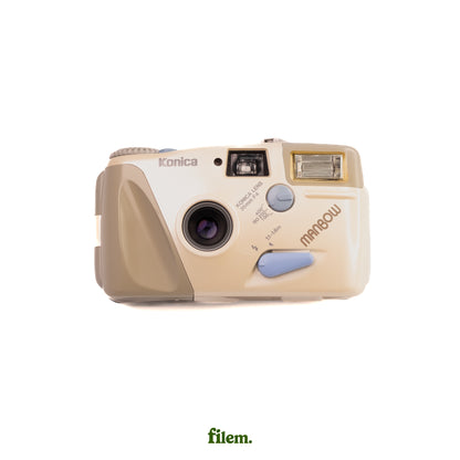Konica Manbow point & shoot film camera