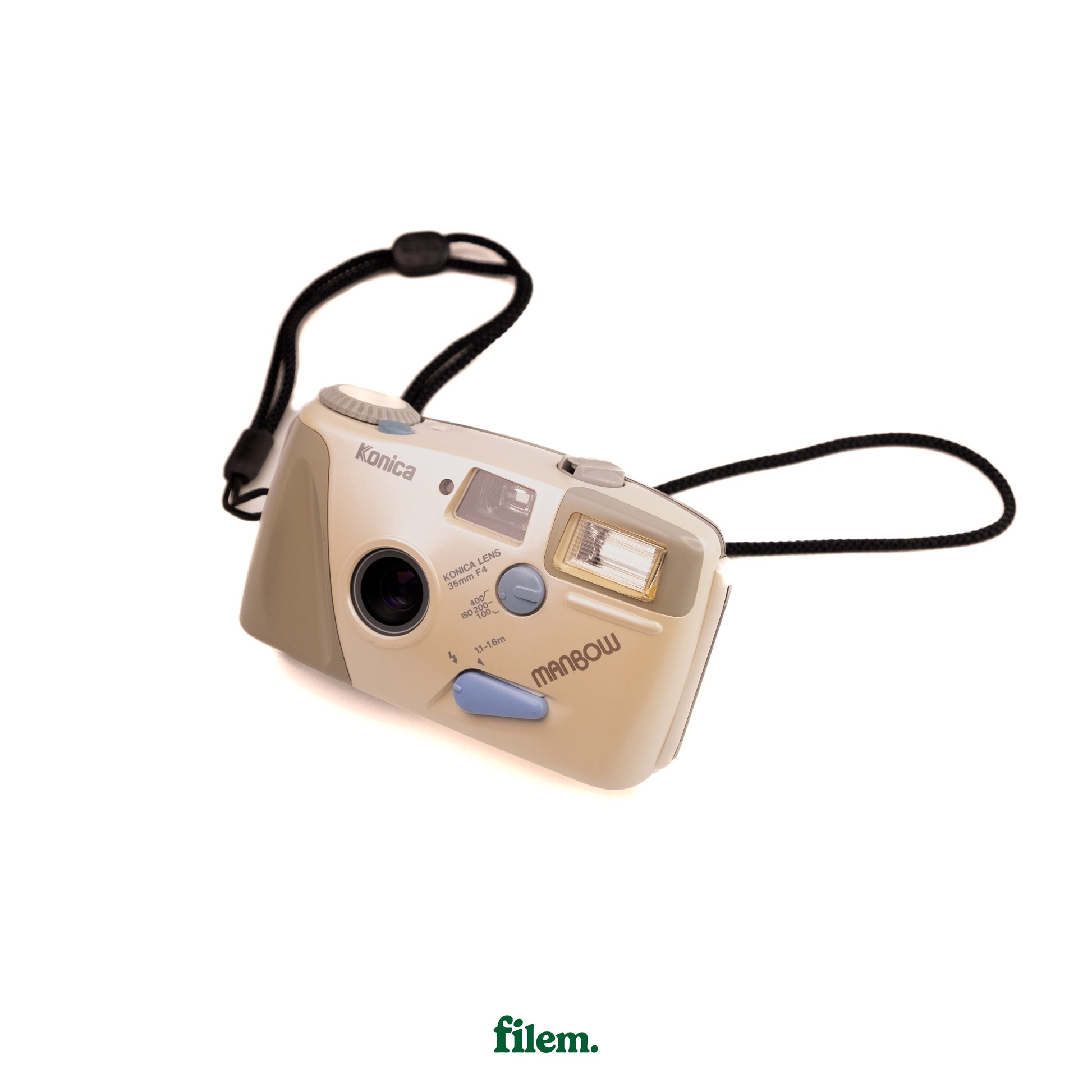 Konica Manbow point & shoot film camera