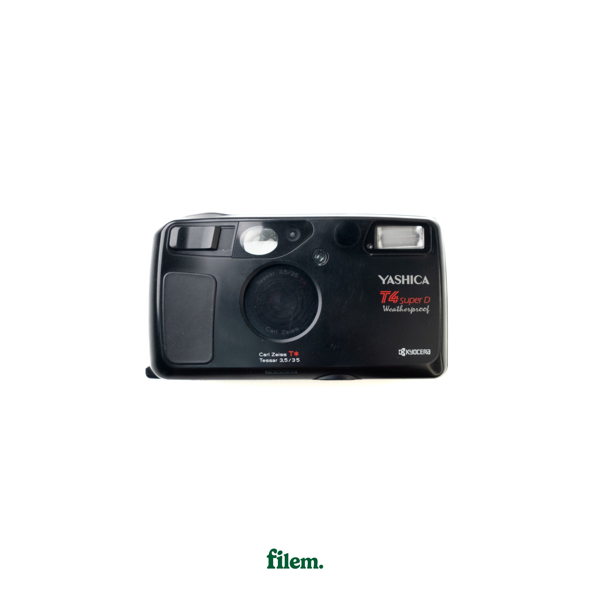 Yashica T4 Super D premium compact film camera