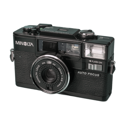 Minolta Hi-Matic AF-D front