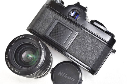 Nikon FE2 (Black) with Series E Zoom