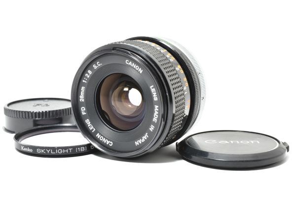 Canon FD 28mm f/2.8 S.C