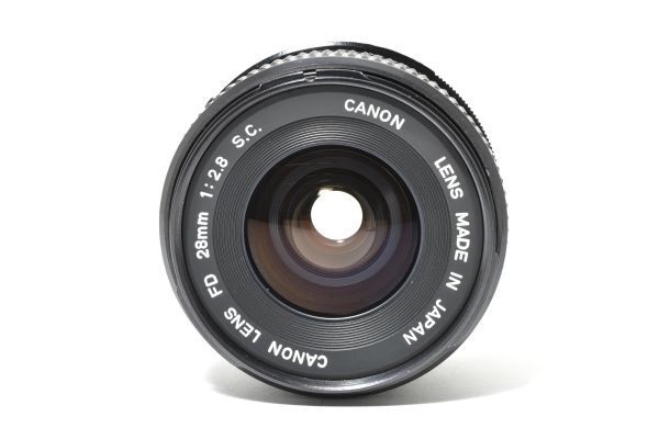 Canon FD 28mm f/2.8 S.C