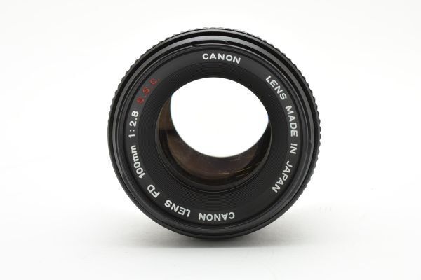 Canon FD 100mm f/2.8 S.S.C