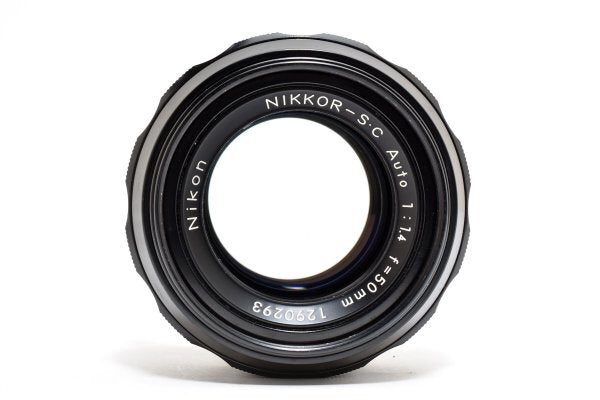 Nikon NIKKOR-S.C Auto 50mm f1.4 - Filem.sg