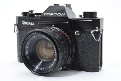 Topcon Unirex + UV Topcor 50mm f/2