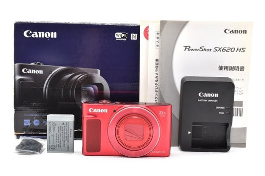 Canon PowerShot SX620 HS (Red) - Filem.sg