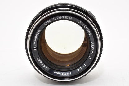 Olympus OM-SYSTEM G.ZUIKO AUTO-S 50mm F1.4