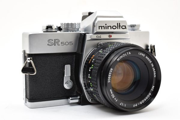 Minolta SR505 + MC Rokkor-PF 50mm f/1.7