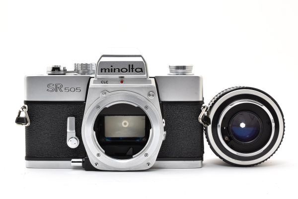 Minolta SR505 + MC Rokkor-PF 50mm f/1.7