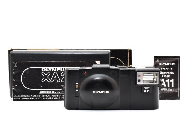 Olympus XA2 with D.Zuiko 35mm f/3.5 + A11 Flash