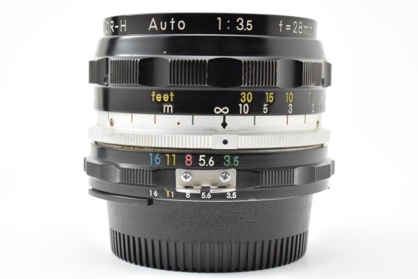 Nikon AI NIKKOR-H Auto 28mm f3.5 - Filem.sg