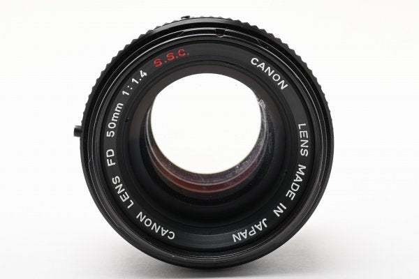 Canon FD 50mm f1.4 S.S.C - Filem.sg
