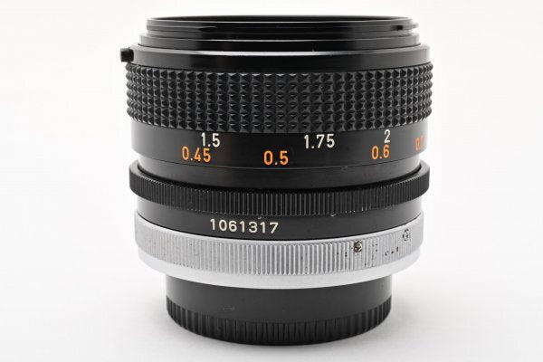 Canon FD 50mm f1.4 S.S.C - Filem.sg