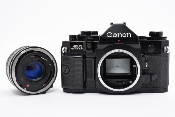 Canon A-1 (Black) with New FD 50mm f/2