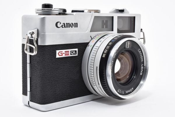 Canon Canonet QL17 G-III (Silver) with 40mm f/1.7