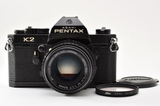 Pentax K2 with SMC Pentax 50mm f/1.7 (Black) - Filem.sg