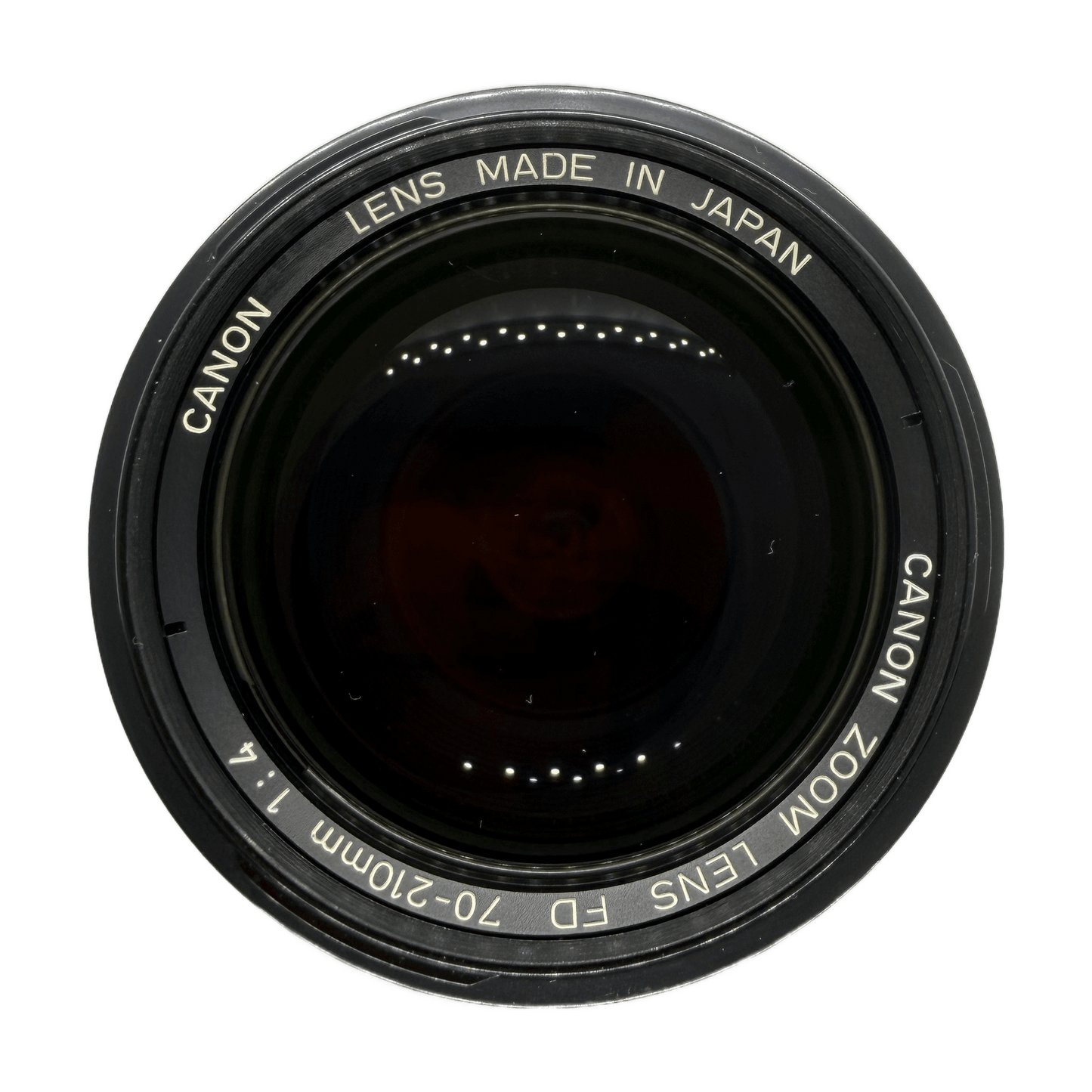 Canon FD 70-210mm f/4, front element