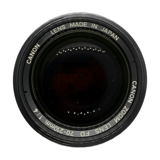 Canon FD 70-210mm f/4, front element