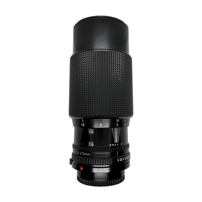 Canon FD 70-210mm f/4, side