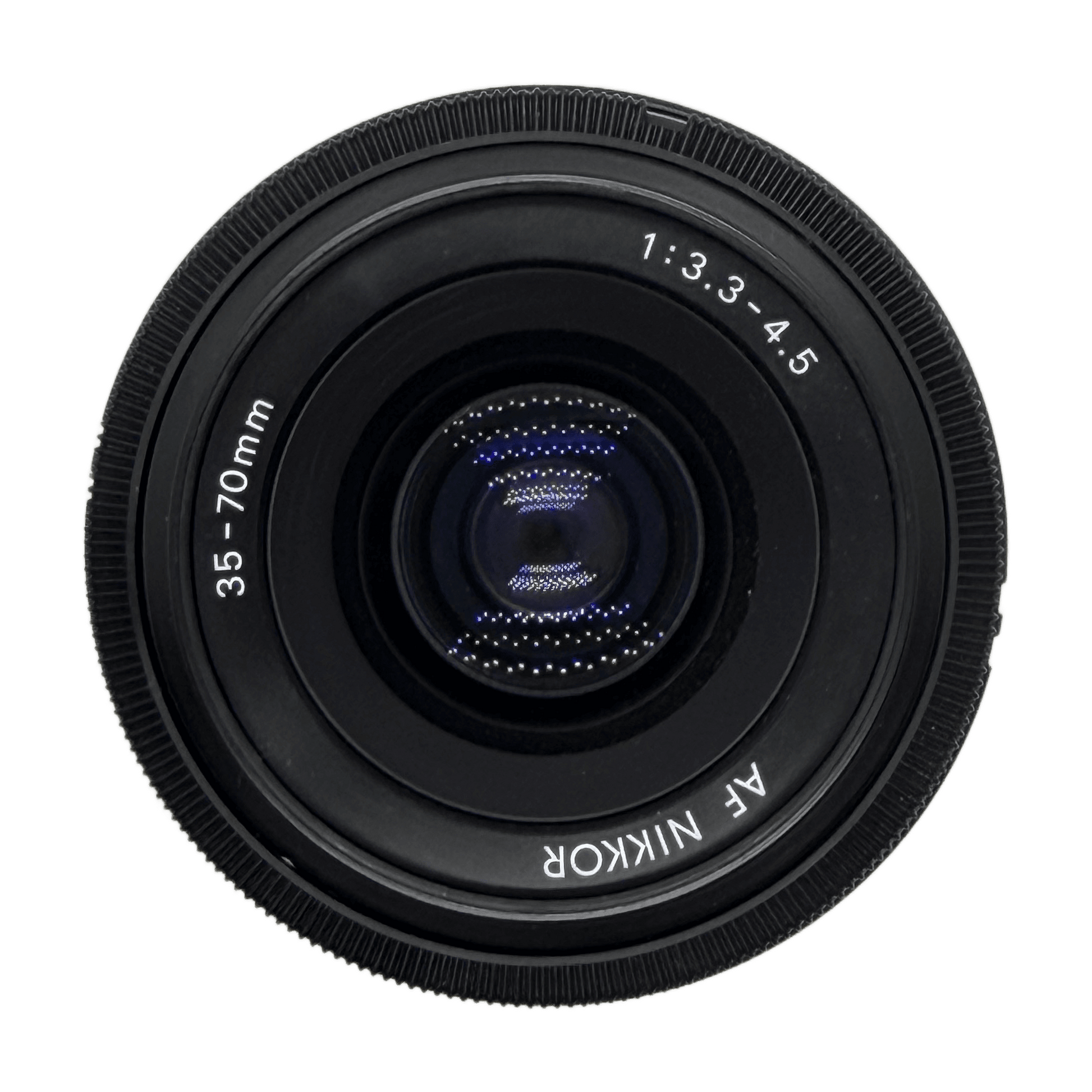 Nikon AF Nikkor 35-70mm f/3.3-4.5, front element