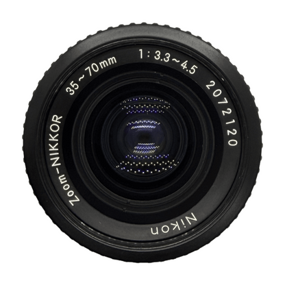 Nikon Zoom-Nikkor 35-70mm f/3.3-4.5, front element