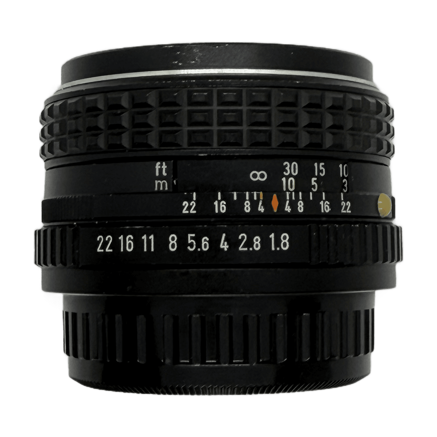 SMC Pentax 55mm f/1.8, side