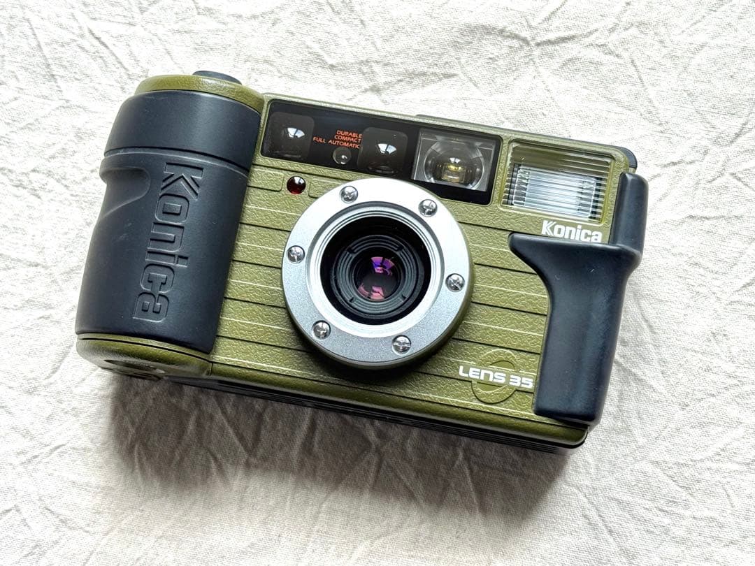 Konica Genba Kantoku 35WB (Olive) - Filem.sg