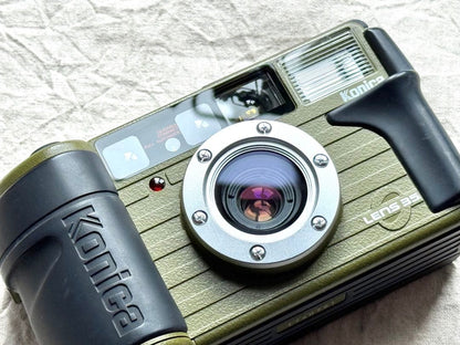 Konica Genba Kantoku 35WB (Olive) - Filem.sg