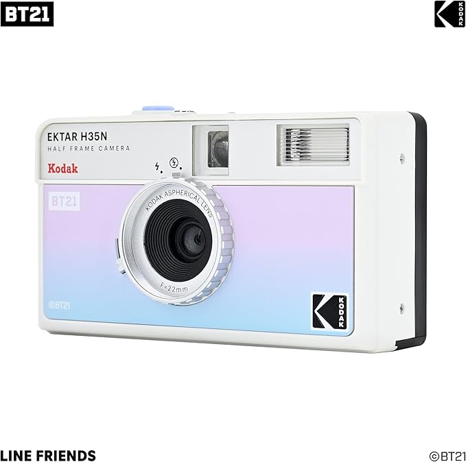 [In Stock] Kodak Ektar H35N Half Frame 35mm Film Camera (BT21 Limited Edition)