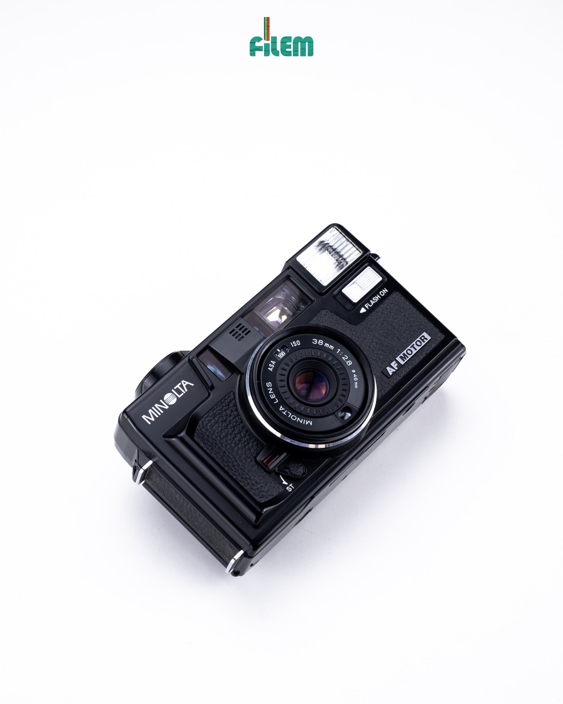 Minolta Hi-Matic AF2 point & shoot film camera